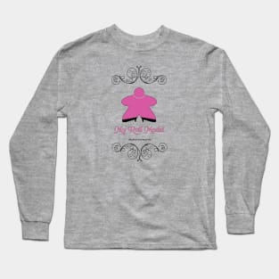 Roll Model, pink, light Long Sleeve T-Shirt